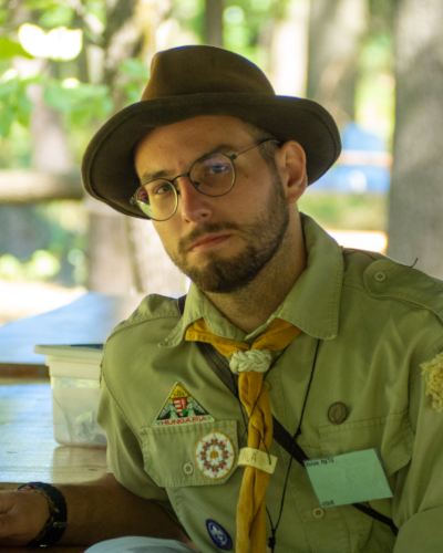 Csapatparancsnokról közeli kép